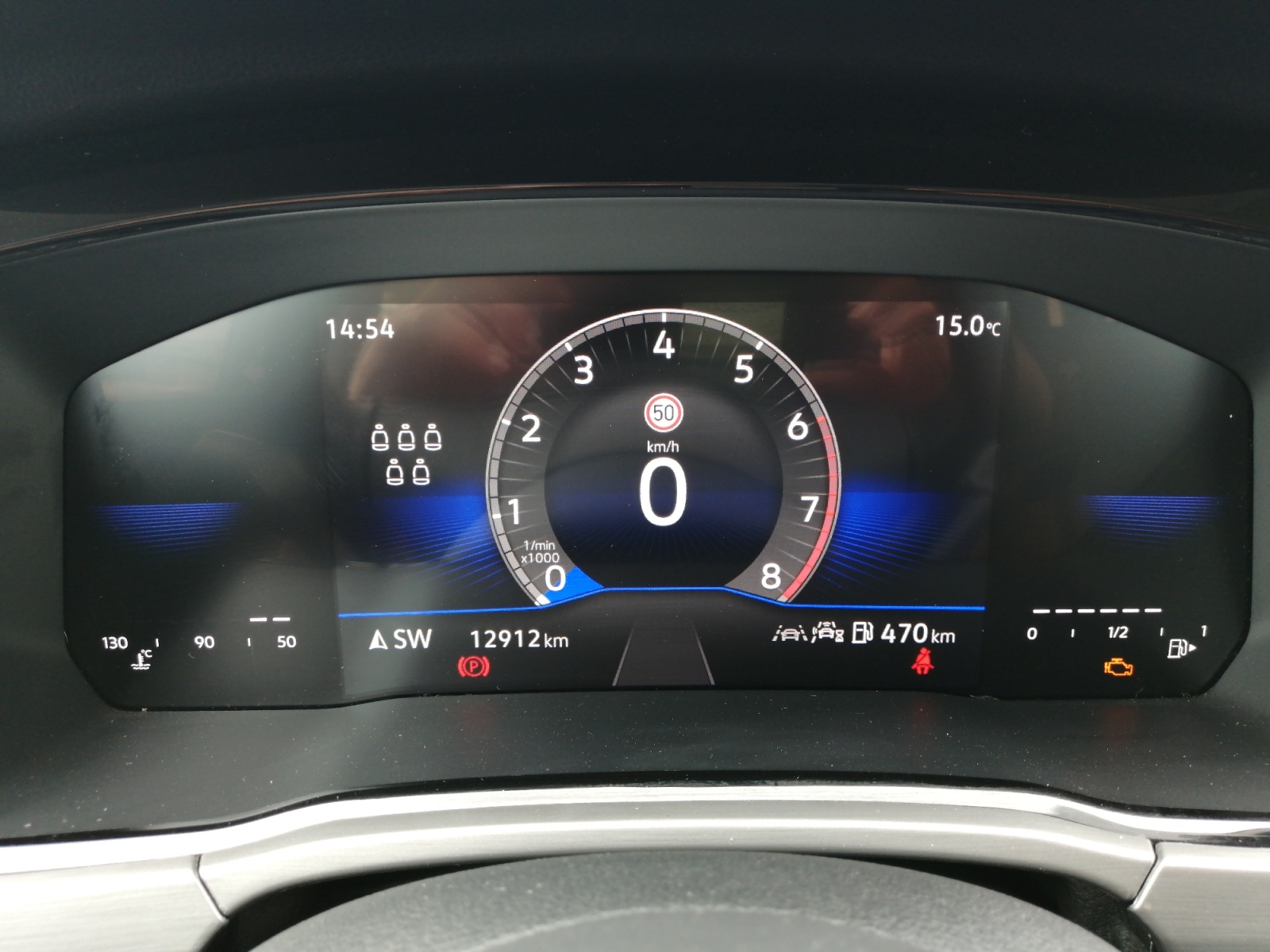 Touran Comfortline 1.5 TSI ,Virtual,PDC,ACC,Navi